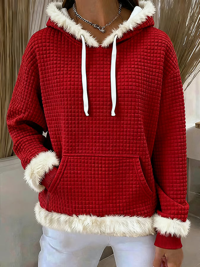 MV™ - Sweat à Capuche de Noël Père pour Femmes