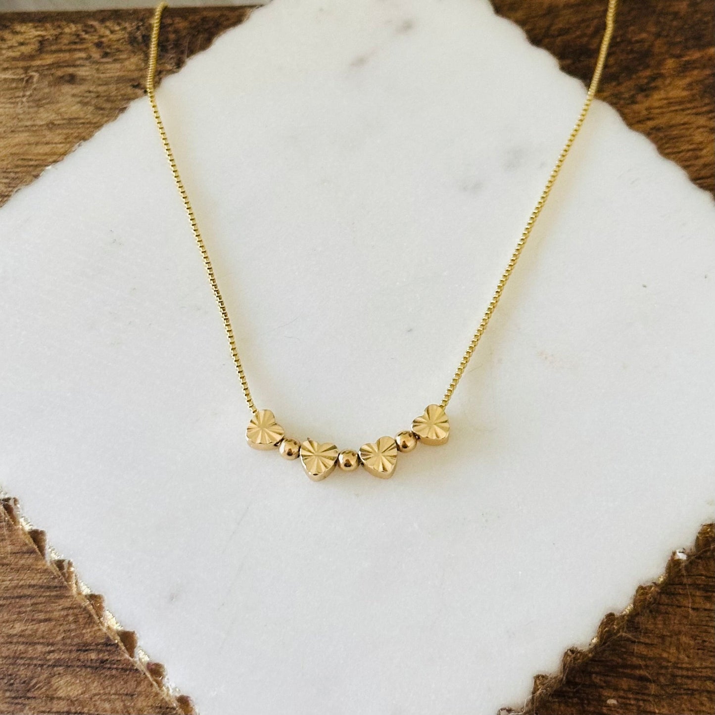 MV™ | Collier à breloques mini cœur