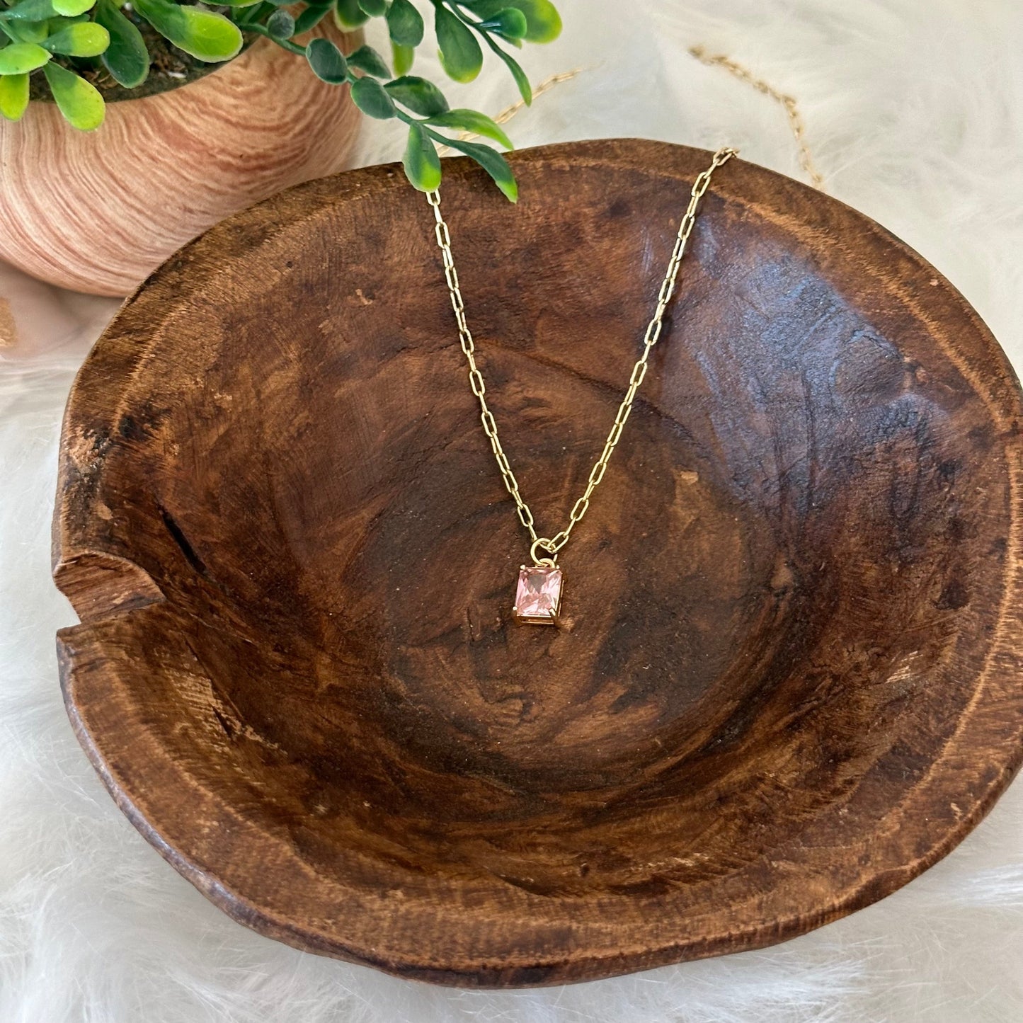 MV™ | Collier avec pendentif taille émeraude