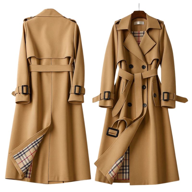 Lysiane™ - Trench Coat pour Femme
