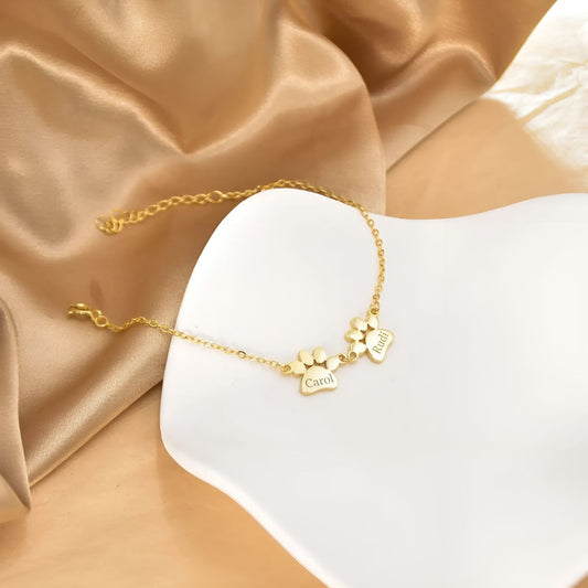 MV™ | Bracelet avec Patte Gravée