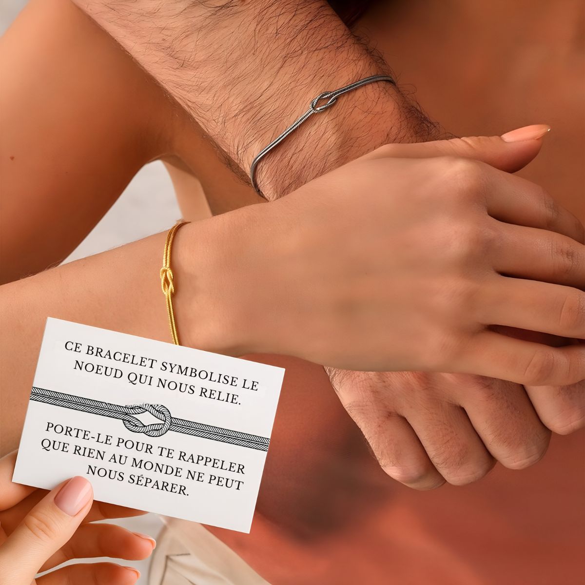 MV™ | Bracelet Nœud Personnalisé