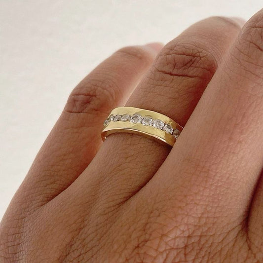 MV™ | Bague vintage en or et zircone