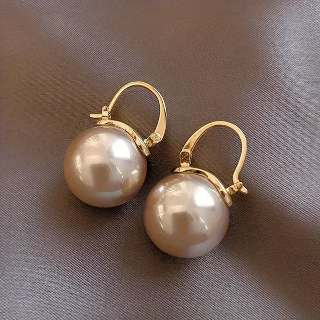 MV™ | Boucles d'oreilles Golden Pearl Exquisite